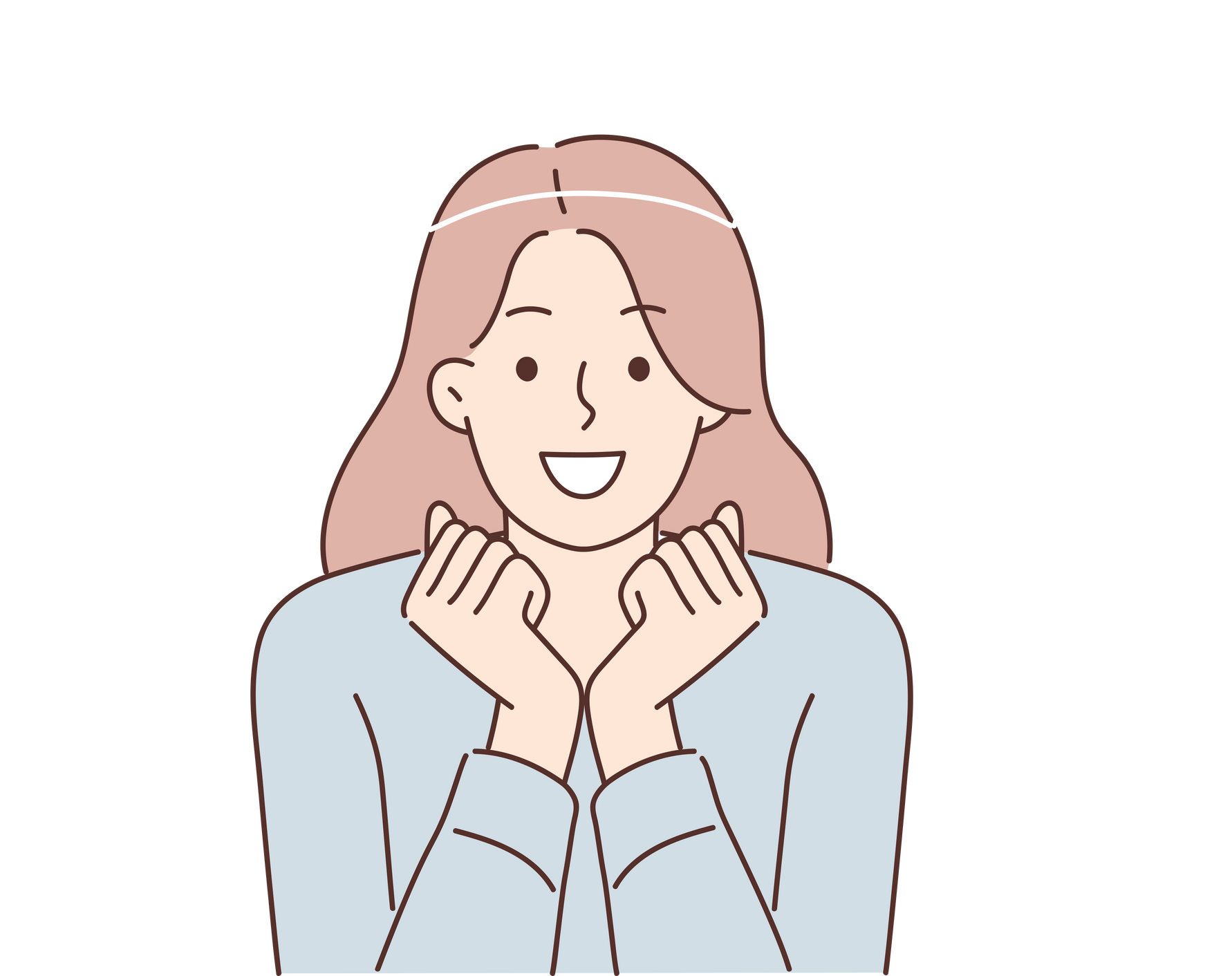 Positive girl student in graduate hat celebrating successful passing of exams